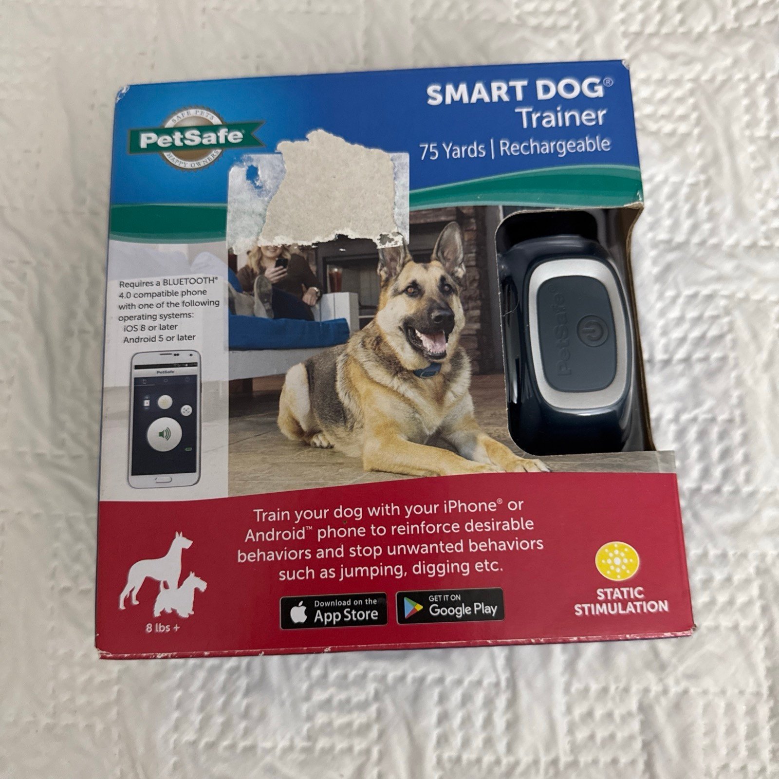 PetSafe Smart Dog Remote Trainer Collar Smart-Phone Based Training to 75 Yards