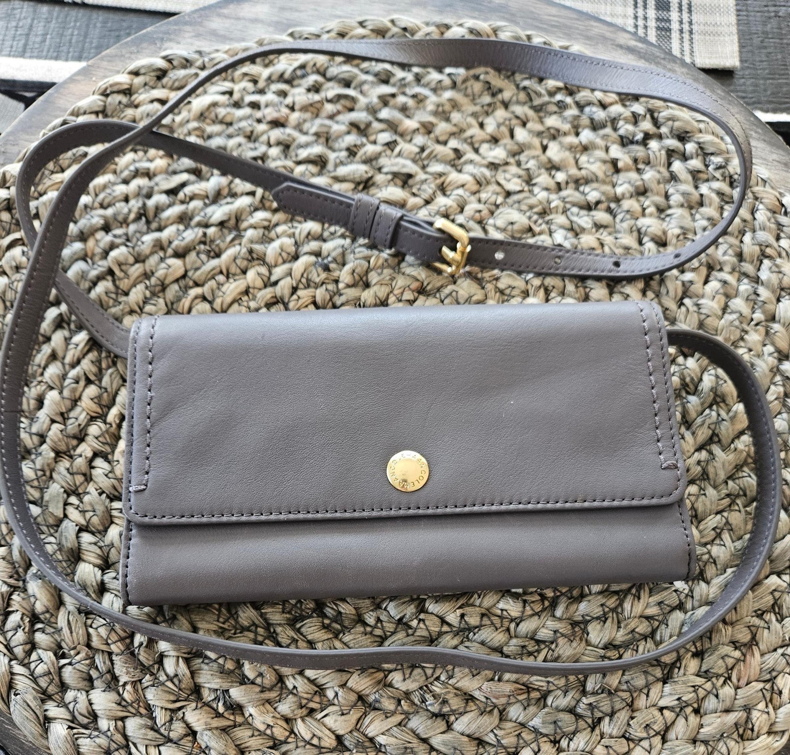 Cole Haan Benson Leather Smartphone Crossbody