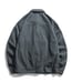 Retro do old lapel cargo jacket for men