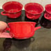 Home Essentials Heavy Ceramic Bowl with Handles Cereal Bowl/Soup Bowl Set of 4