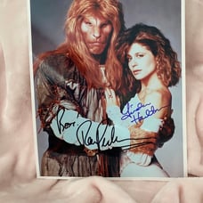 Beauty and the Beast signed photo