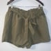 SHEIN Bundle Of 4 High Waist Shorts & 3 Crop Tops 2XL Ruffle Yellow Laid Back