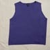 New Eileen Fisher Sleeveless Purple Wool Shell Top Size XL