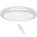 OOWOLF LED Ceiling Light, 40W 15.4 Inch Dimmable Ceiling Light Brightness Adj...