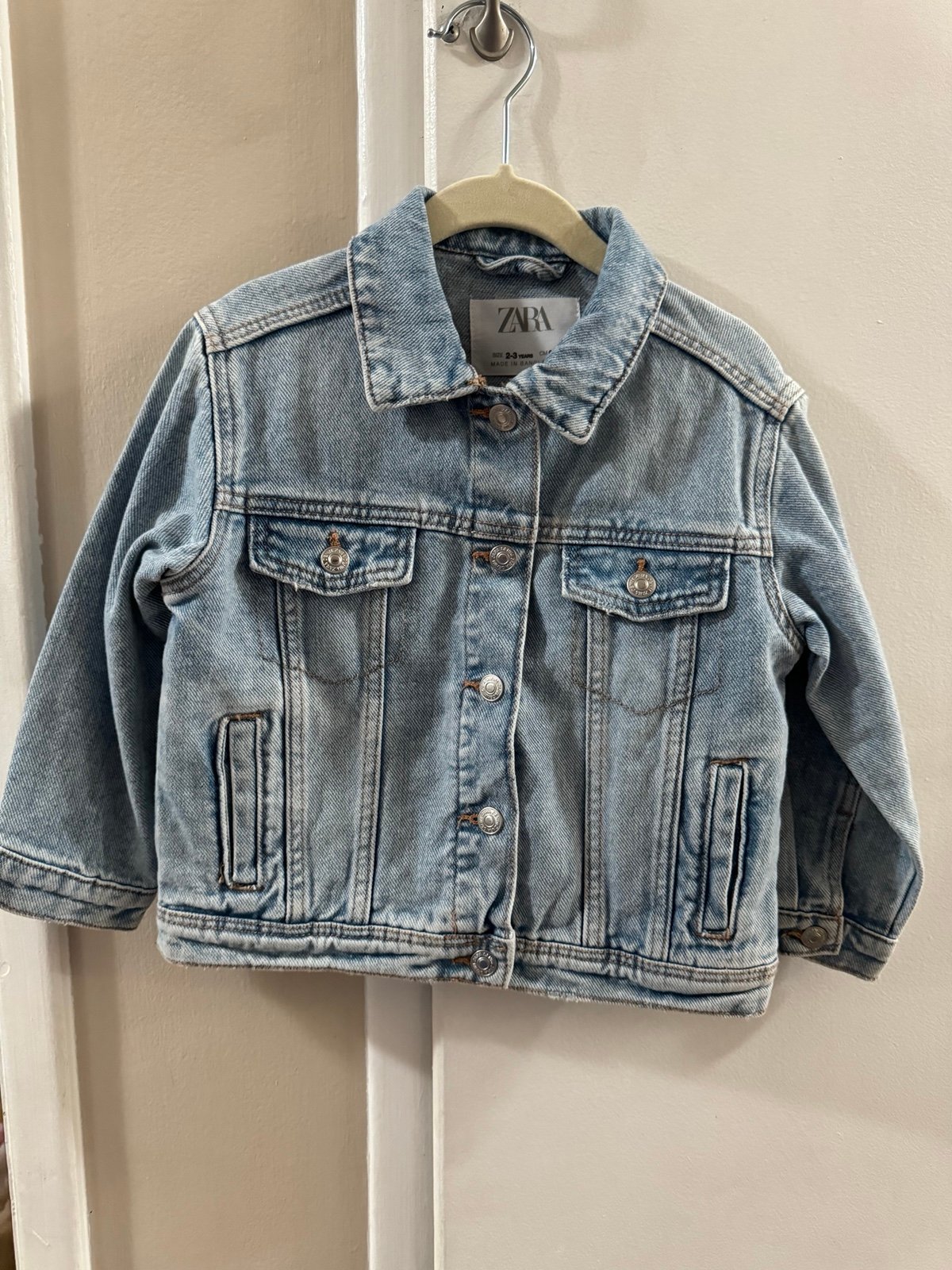 Zara kids Jean jacket girl 2/3