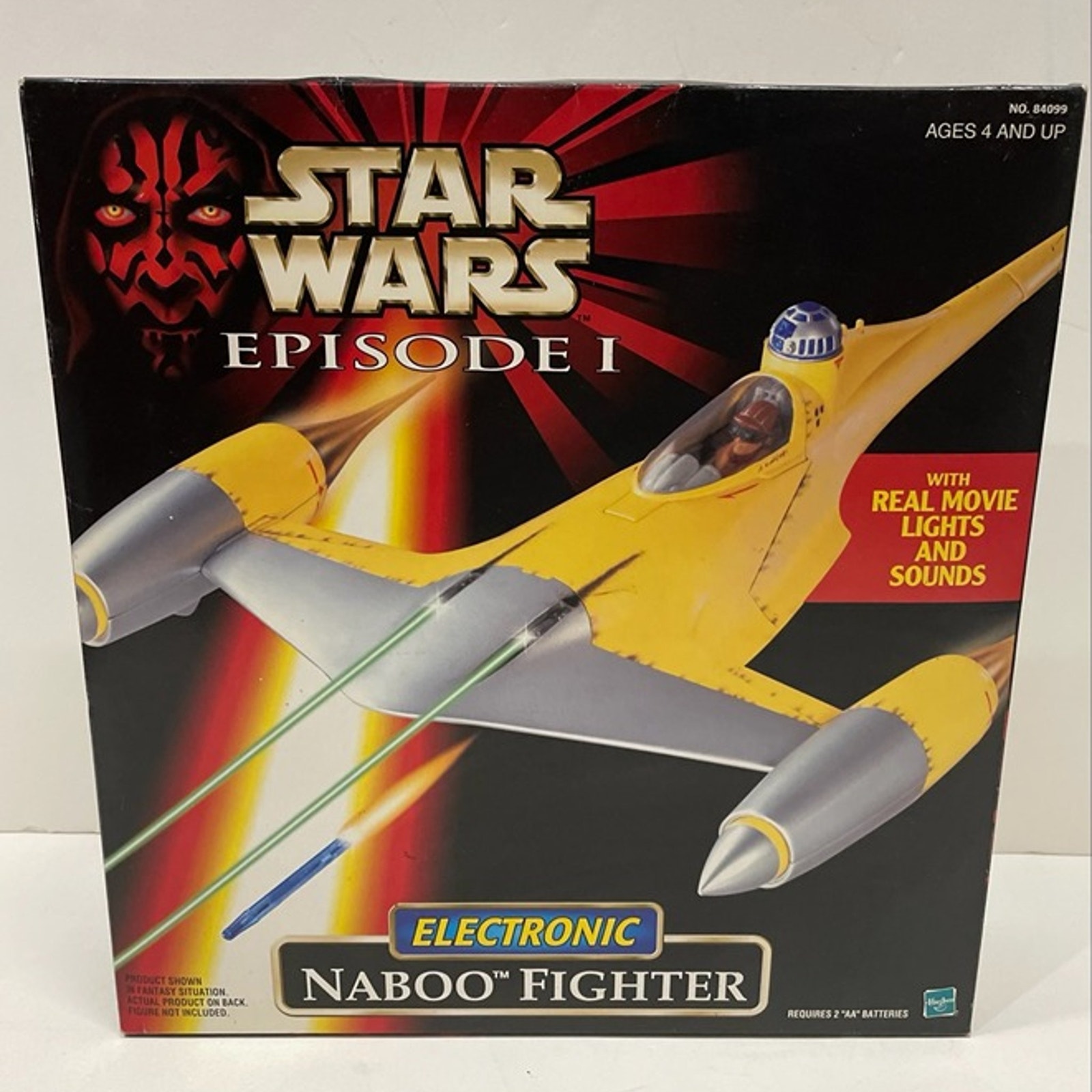 Star Wars Episode 1 Electronic Naboo N-1 Fighter Vehicle Set, Hasbro 1999