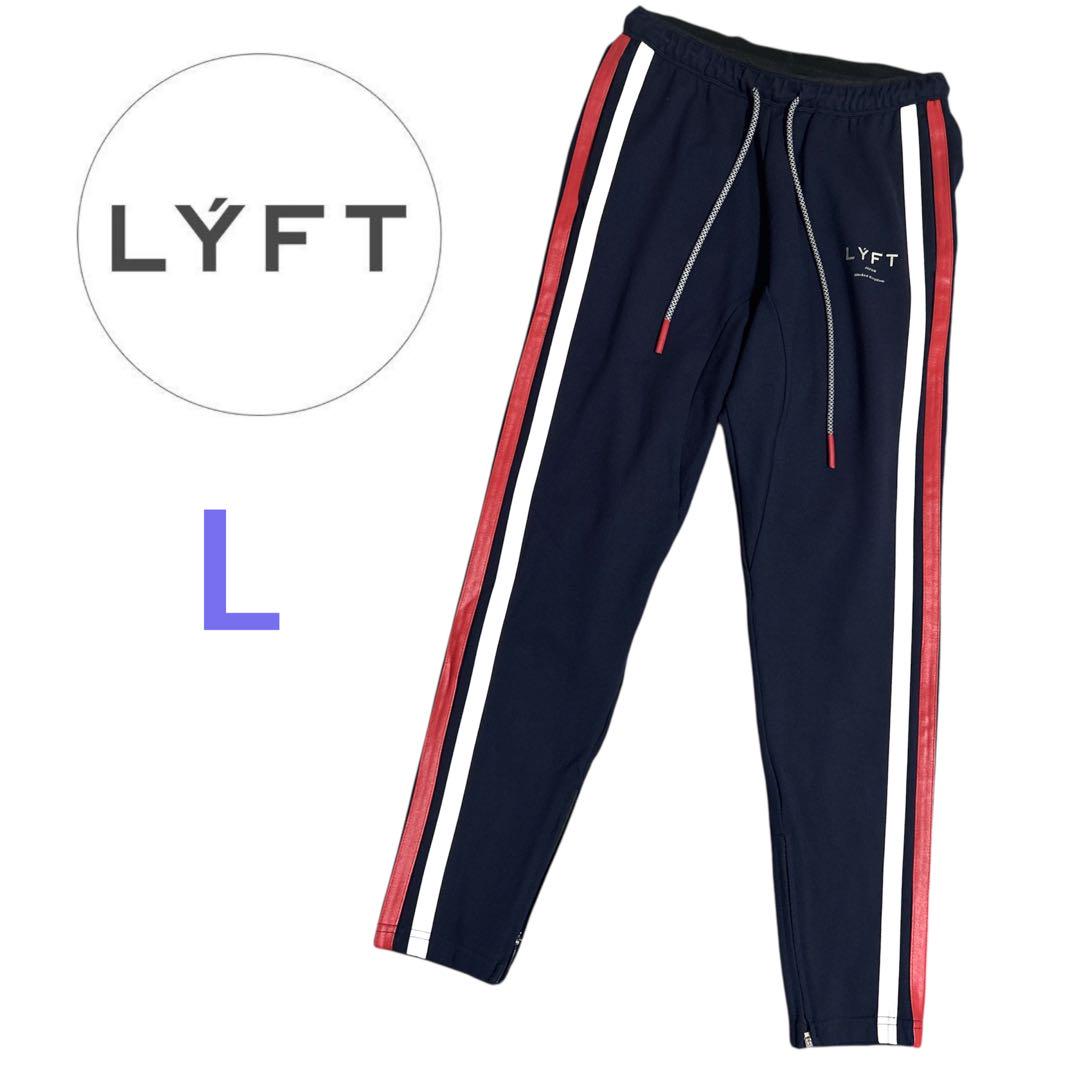 LYFT 2WAY STRETCH 2 LINE PANTS - NAVY L Casual pants