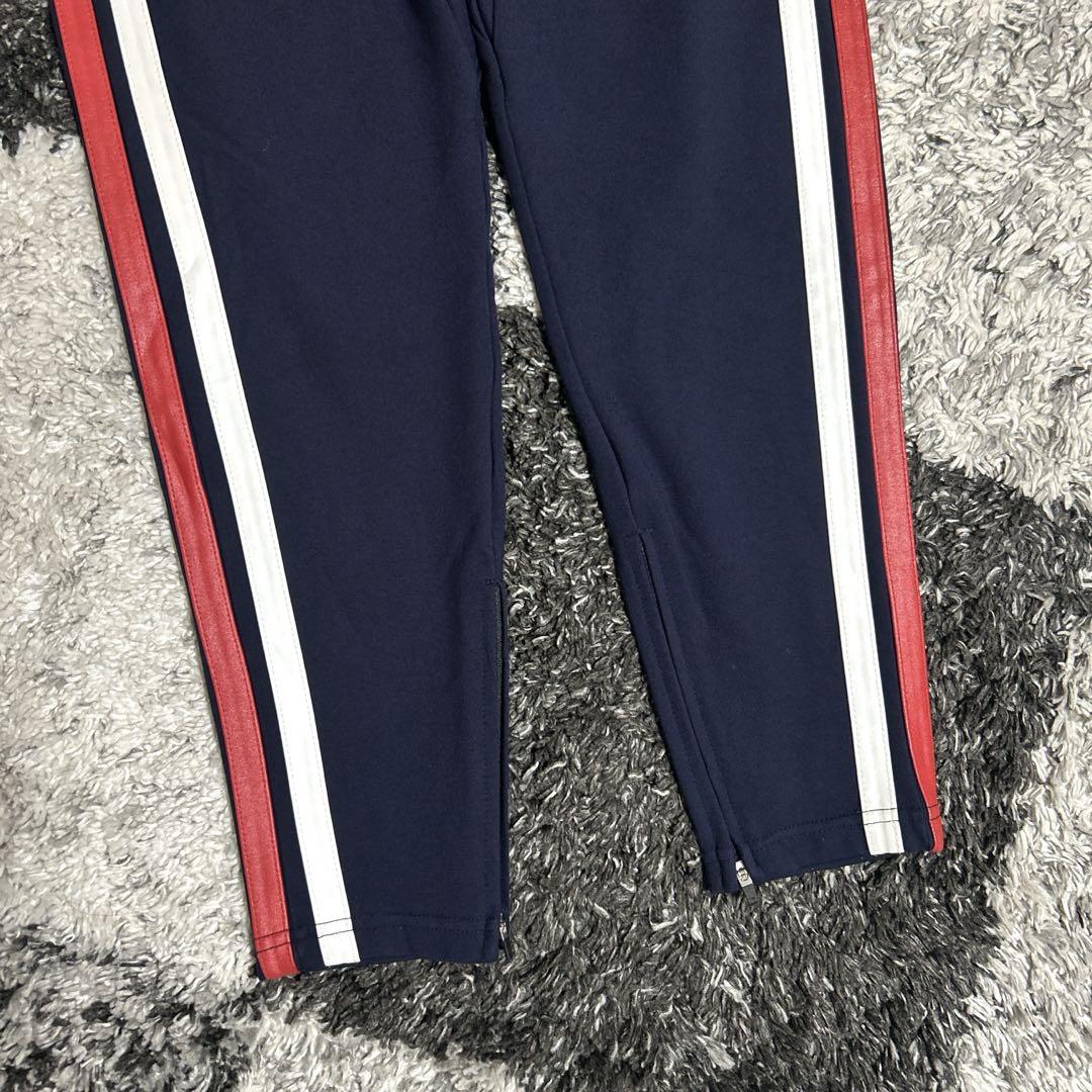 LYFT 2WAY STRETCH 2 LINE PANTS - NAVY L Casual pants