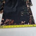 Anthropologie Adelyn Rae Rosanna Pink on Black Floral print jumpsuit size L NEW
