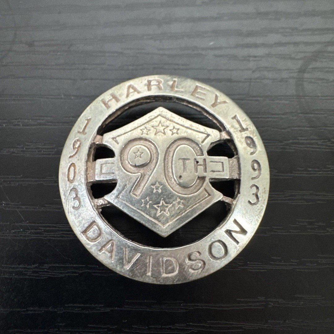 Harley Davidson 1903 1993 90th Anniversary Edition pin RARE