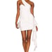 Elliatt Convergence Ruffle One shoulder Dress, Size Small, 190