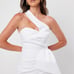 Elliatt Convergence Ruffle One shoulder Dress, Size Small, 190