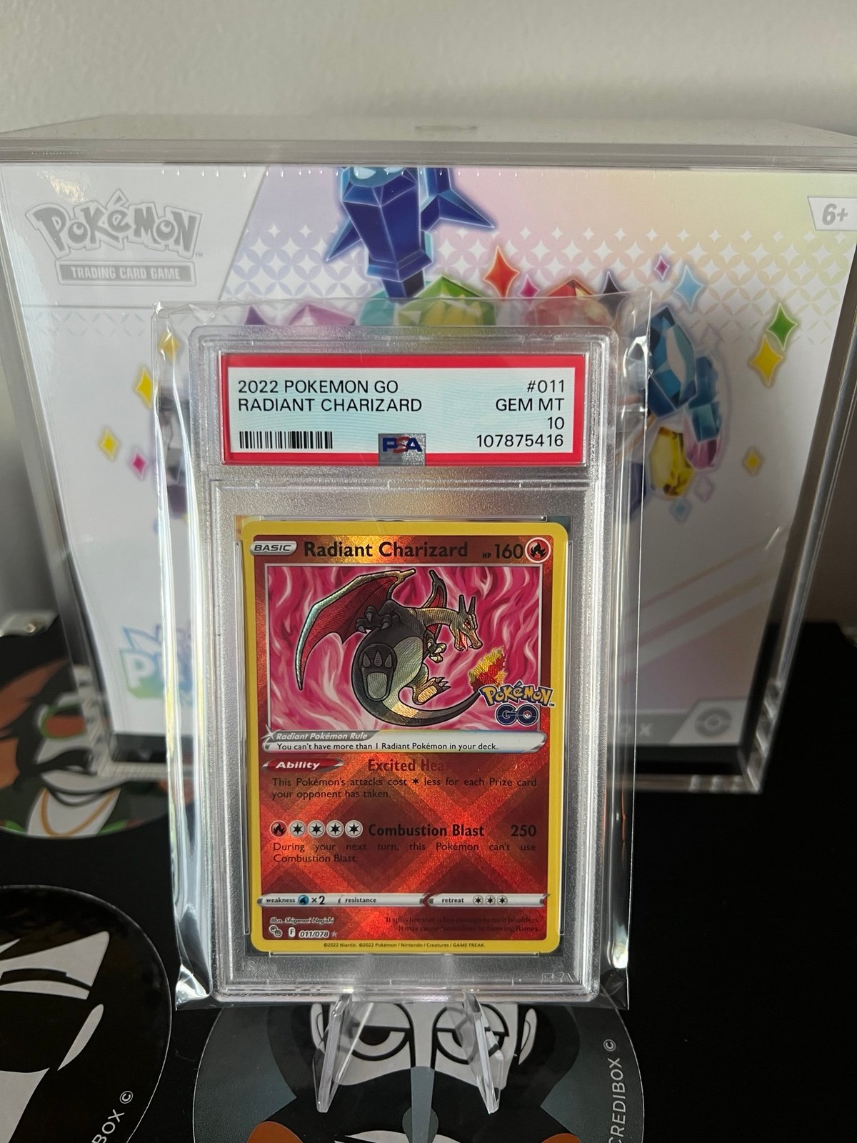 PSA Gem Mint 10 Radiant Charizard