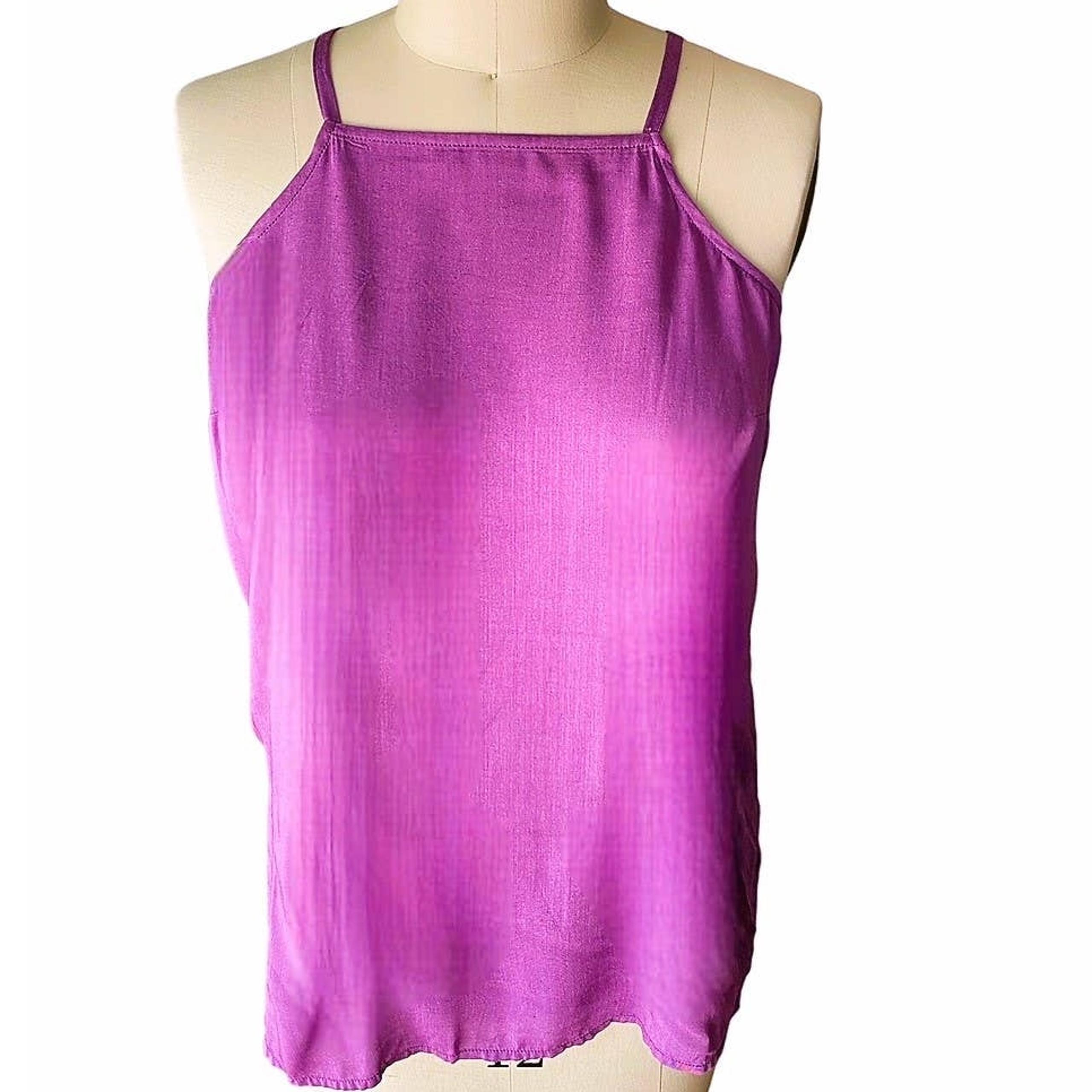 NWT ~ OLD NAVY Purple Camisole Halter Cami Top ~ Women's Size SMALL