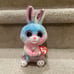 Ty Beanie Boos 6 Ellen the Tie Dyed Bunny Japan Exclusive Rare!!