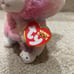 Ty Beanie Boos 6 Ellen the Tie Dyed Bunny Japan Exclusive Rare!!