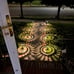 Bright Solar Pathway Lights 6 Pack,Color Changing+Warm White LED Solar Lights