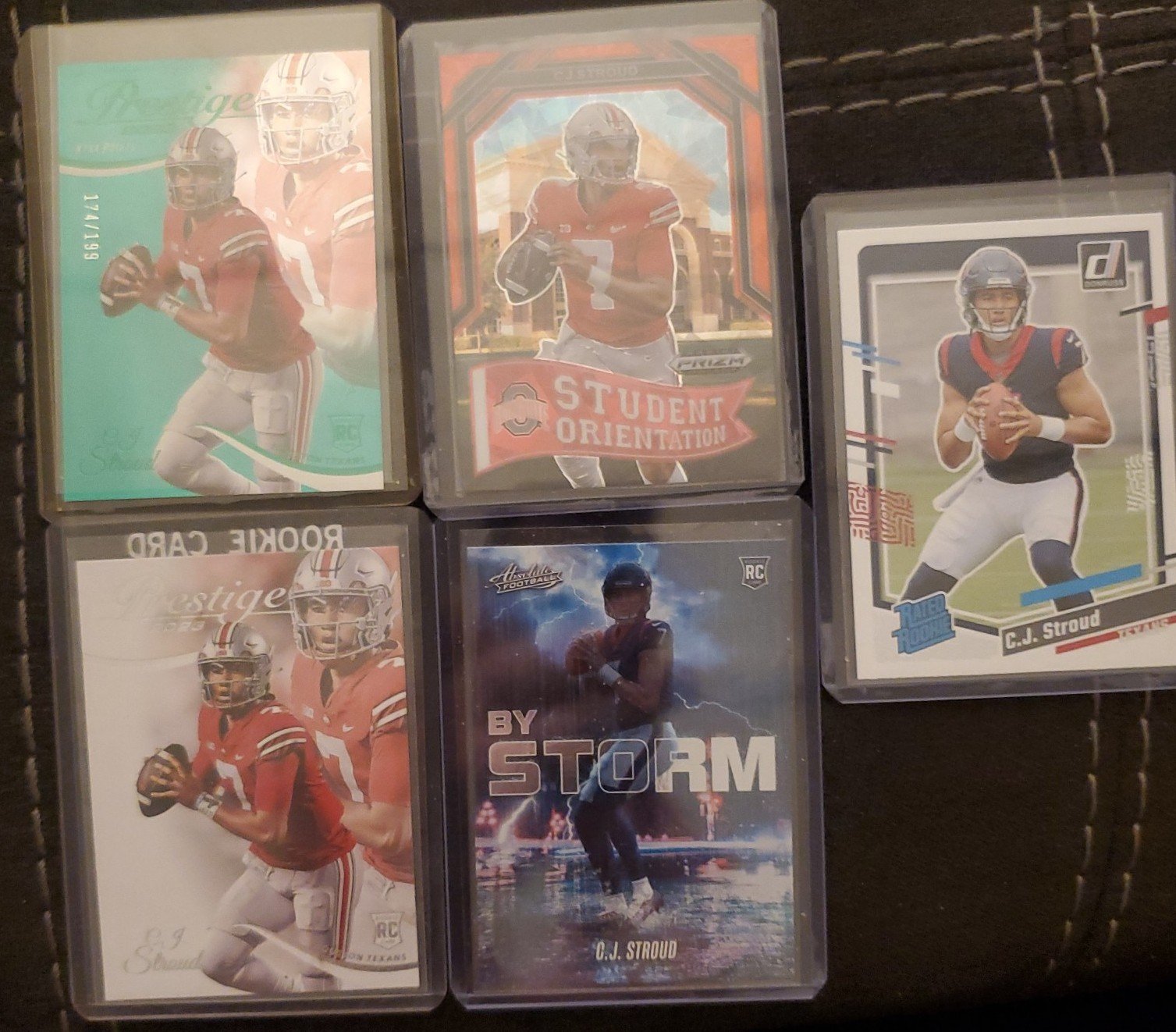cj stroud rookie cards