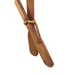 Decorative Rustic Wooden Oar Paddle Set With Rope Accent Red & Natural Wood Fini