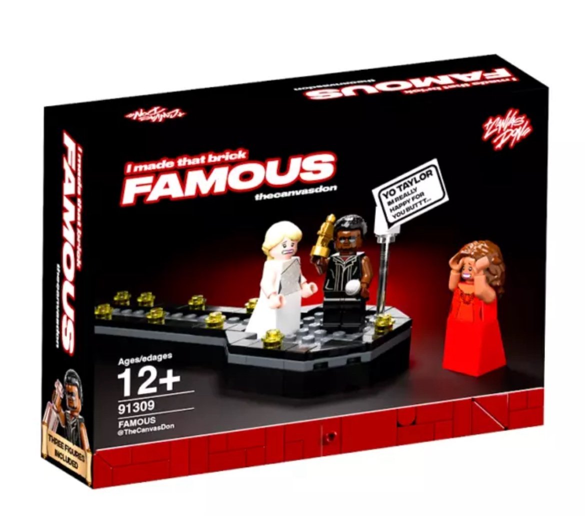 Kanye West / Taylor Swift - FAMOUS SET by The CanvasDon - LIMITED -*IN HAND*