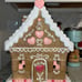 GORGEOUS XLARGE VALENTINE’S DAY GINGERBREAD HOUSE VHTF