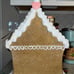 GORGEOUS XLARGE VALENTINE’S DAY GINGERBREAD HOUSE VHTF