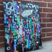 Art by artist Tourmaline Todd, acrylic o