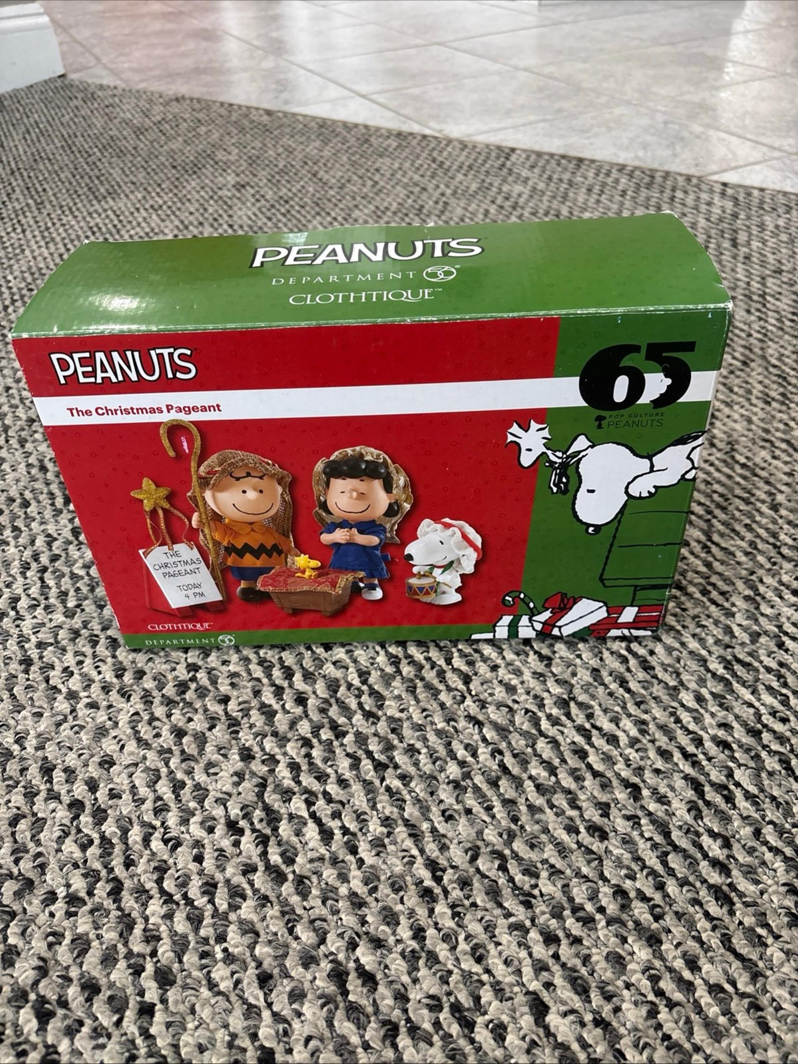 Dept 56 PEANUTS CHRISTMAS PAGEANT NATIVITY Department 56
