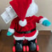 Animated Skating Santa
