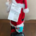 Animated Skating Santa