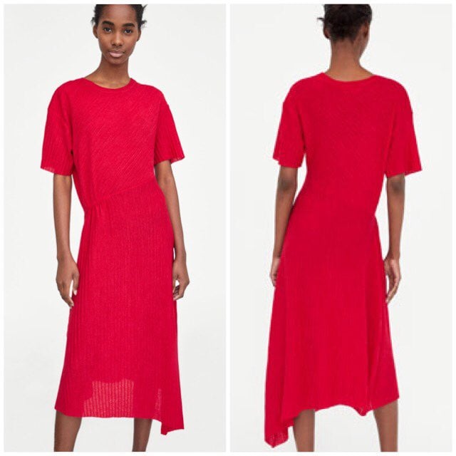 Zara W/B Collection Pretty Red Dress