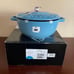 Staub Fleur Blue Glacier 3.75 Quart French Oven