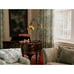 24 Tiffany Table Lamp with Hand-Painted Glass Shade