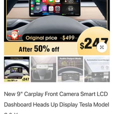 Tesla model y/3 display cluster tlyard