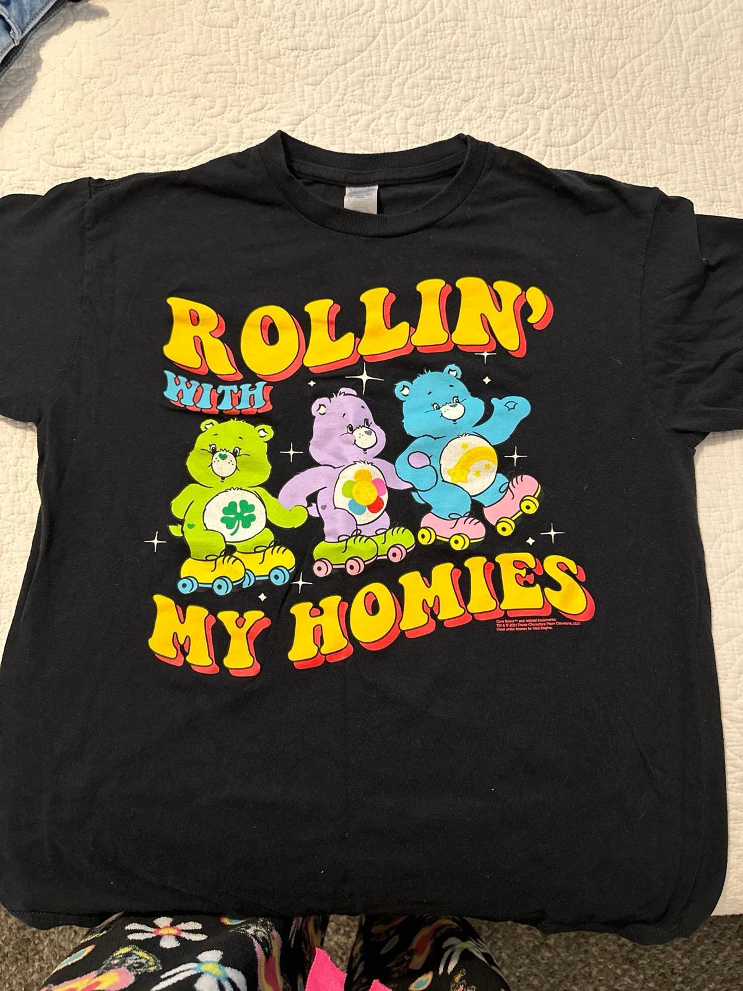 Care bears T-shirt Rollin With My Homies Womens