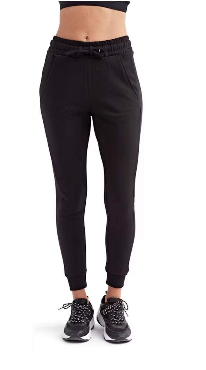 ALPHALETE BLACK TRAINING PANT JOGGERS SIZE XL