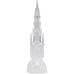 17.5 LED Lighted Acrylic Castle Christmas Snow Globe