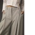 anthropologie Maeve Boxer Detail Pleat-Front Trousers size XL gray new nwt