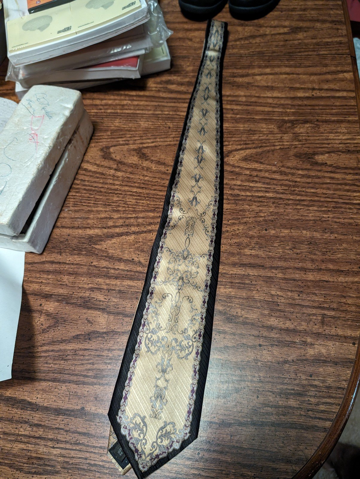 GIORGIO Bissoni Vintage 100% Silk Tie