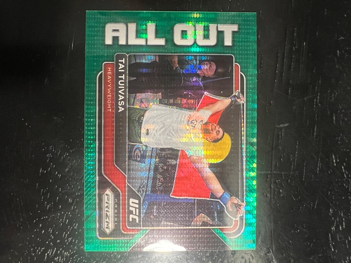 Tai Tuivasa All out no 11 2023 UFC prizm 25/25