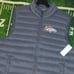 Denver Broncos Full Zip Puffer Vest Jacket Winter Coat NWT ...full zip feature..