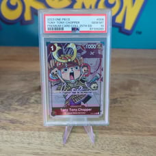 2023 one piece premium card collection 25th anniversary Tony Tony Chopper PSA 10