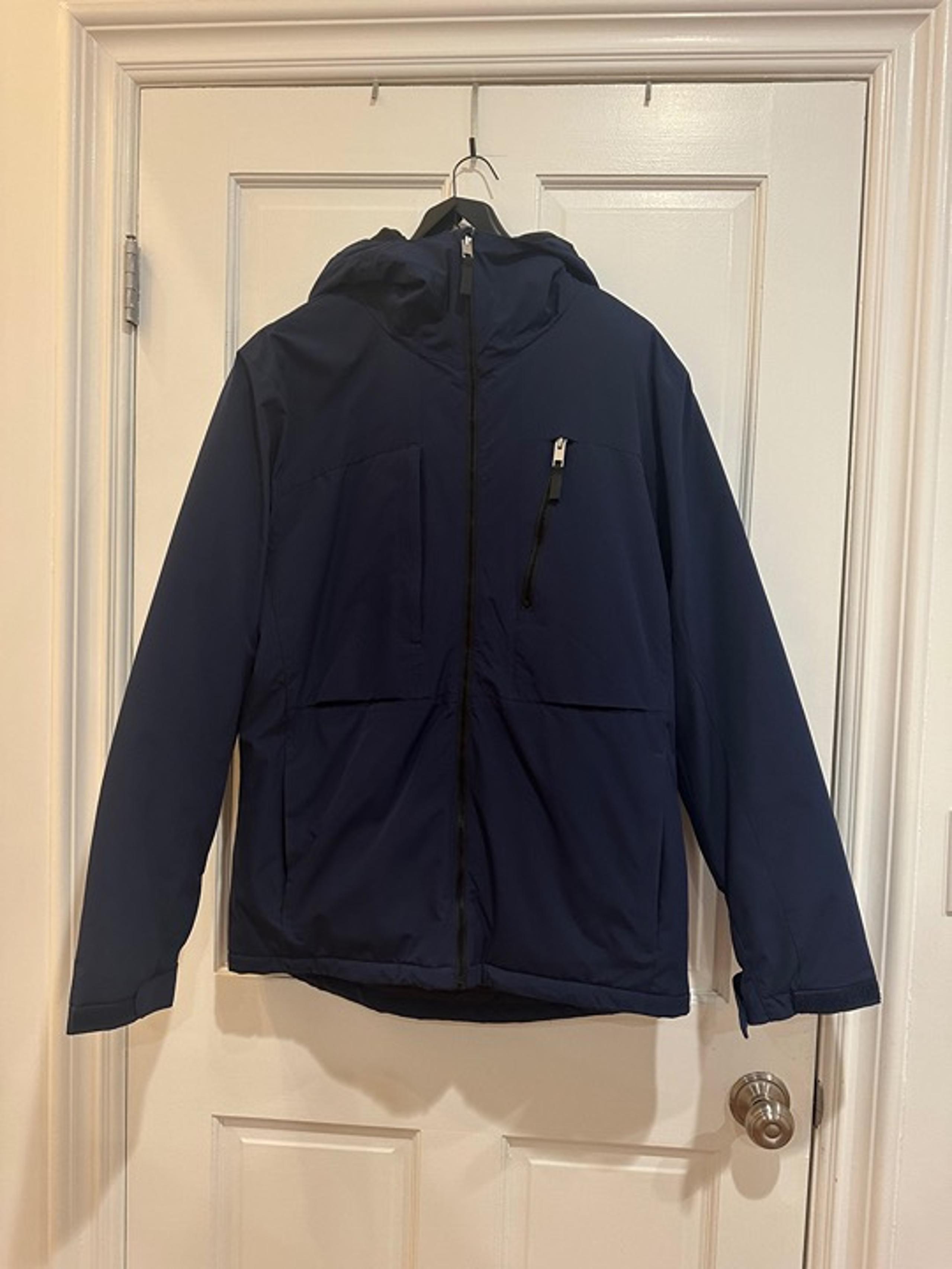 Body Glove Men’s Medium Navy Hooded Puffer Jacket