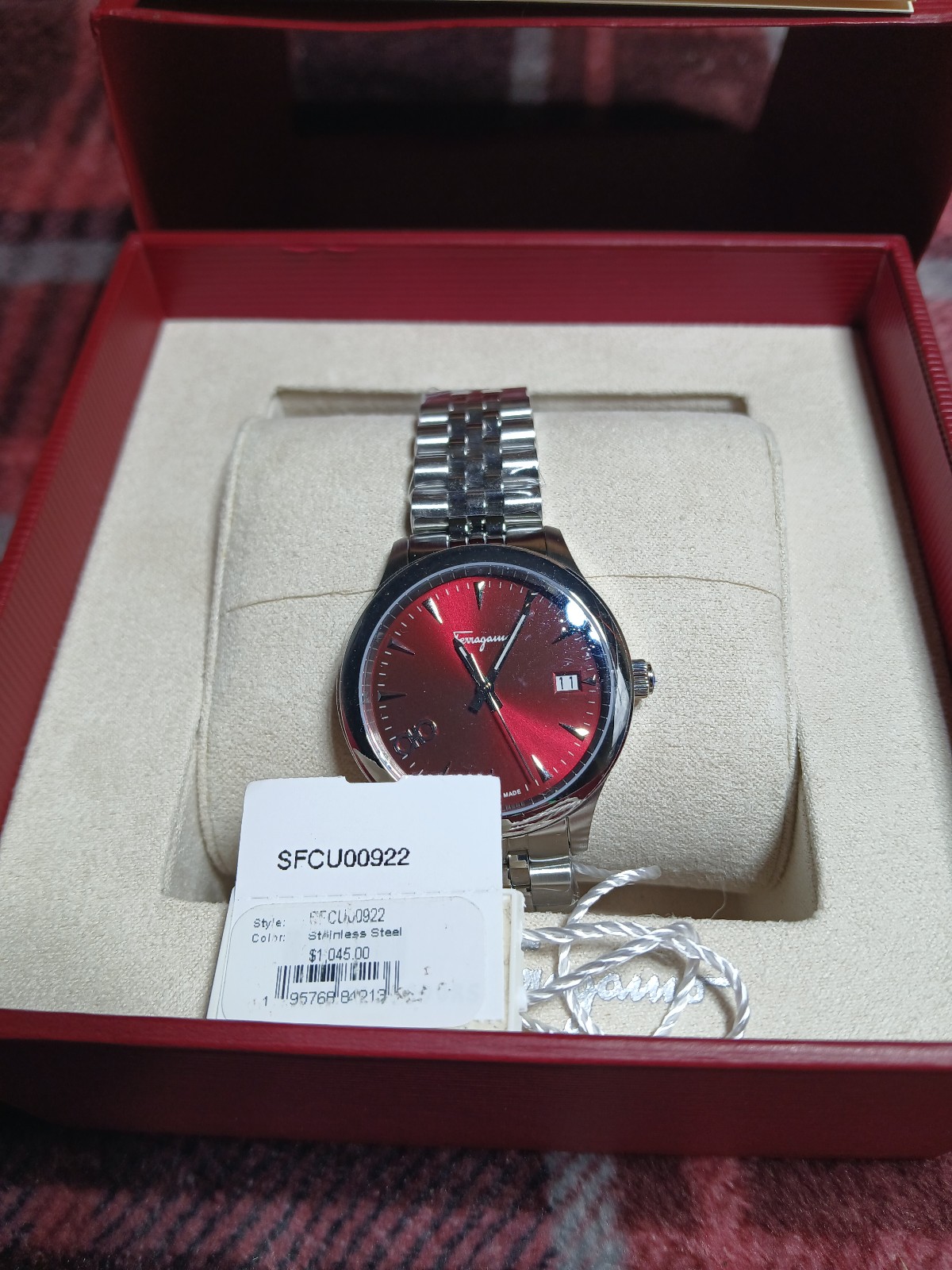 Salvatore Ferragamo Duo Quartz SFCU00922 33mm