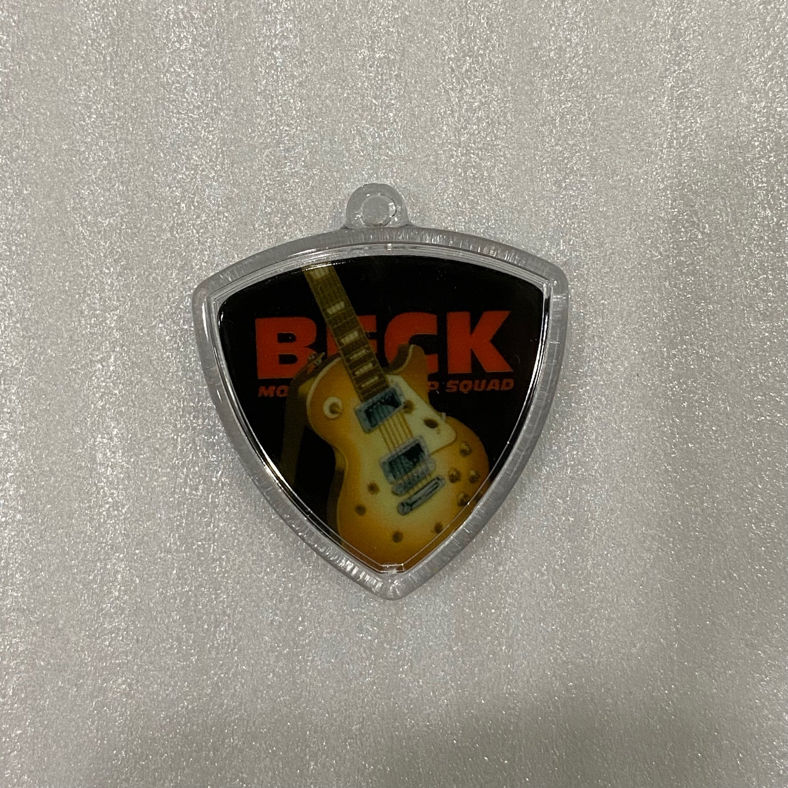 Beck Mongolian Chop Squad Lucille Guitar Pick Charm Pendant Official Merchandise
