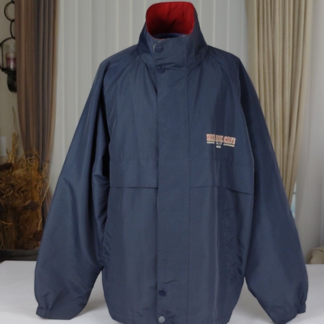 Hard Rock Cafe Vintage Mens Windbreaker.