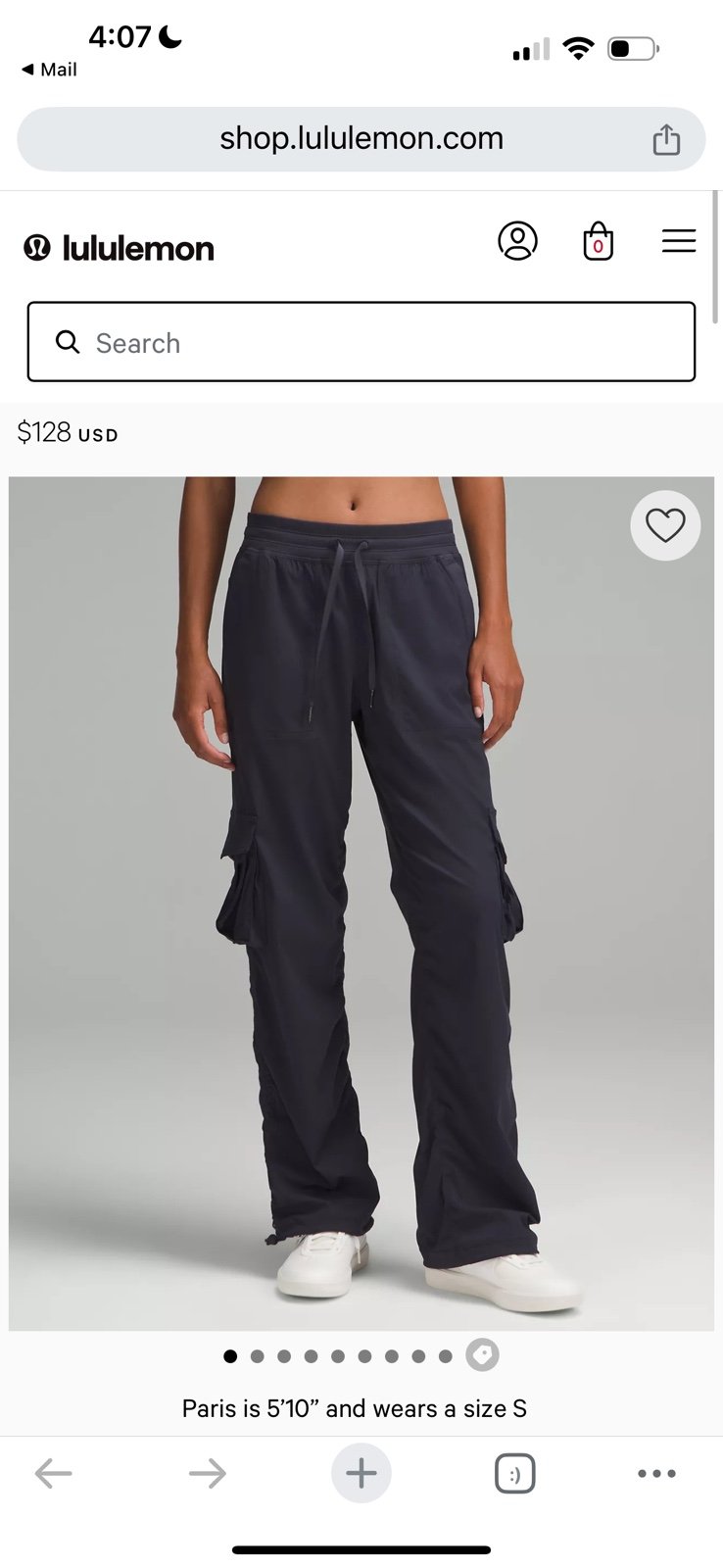 Lululemon Dance Studio Relaxed-Fit MR Cargo Pant
