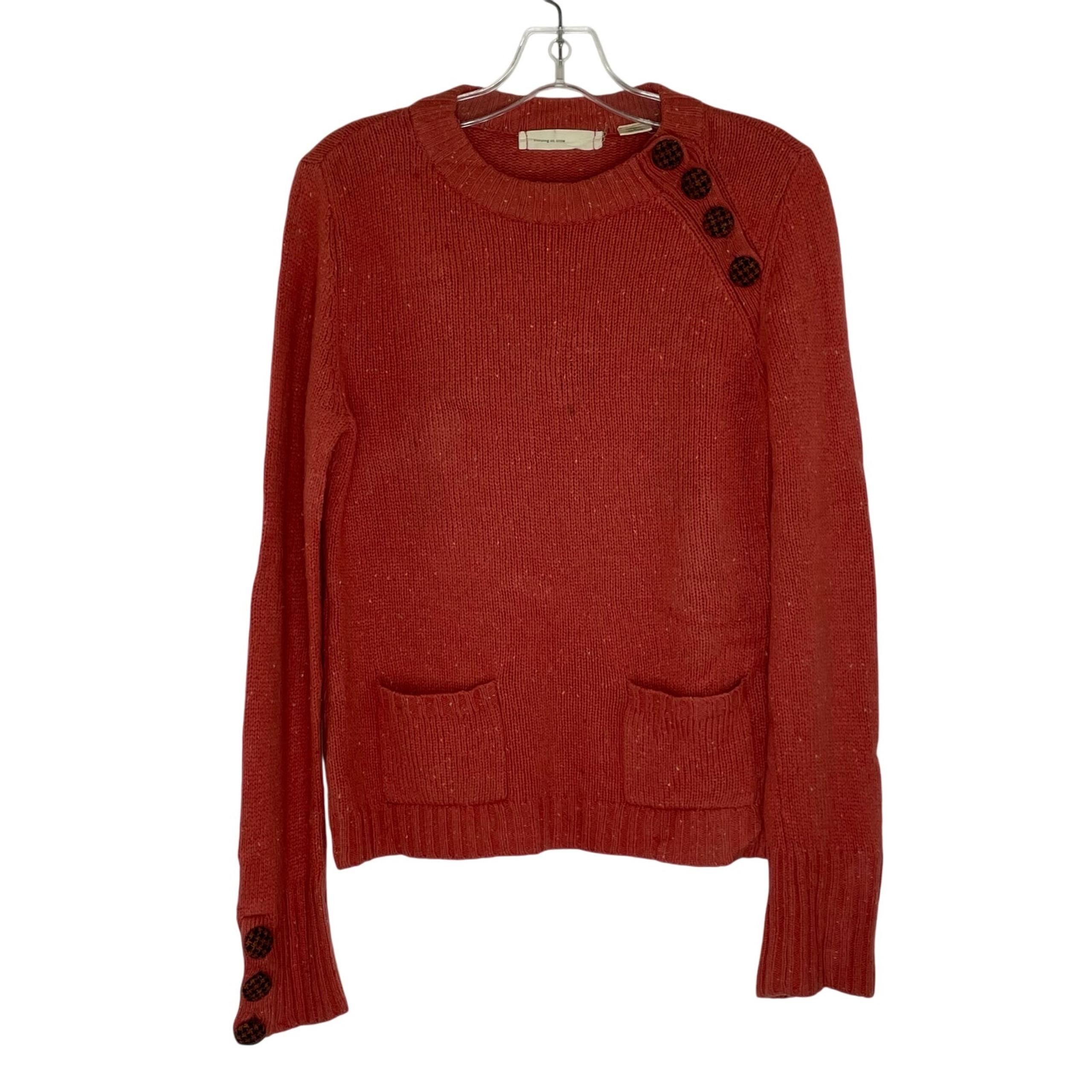 Sleeping on Snow Anthropologie knit sweater Lambswool Cashmere blend size Large