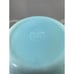FireKing Turquoise Blue Bowl 7.5 diameter 4.5 Height Anchor Hocking Vintage