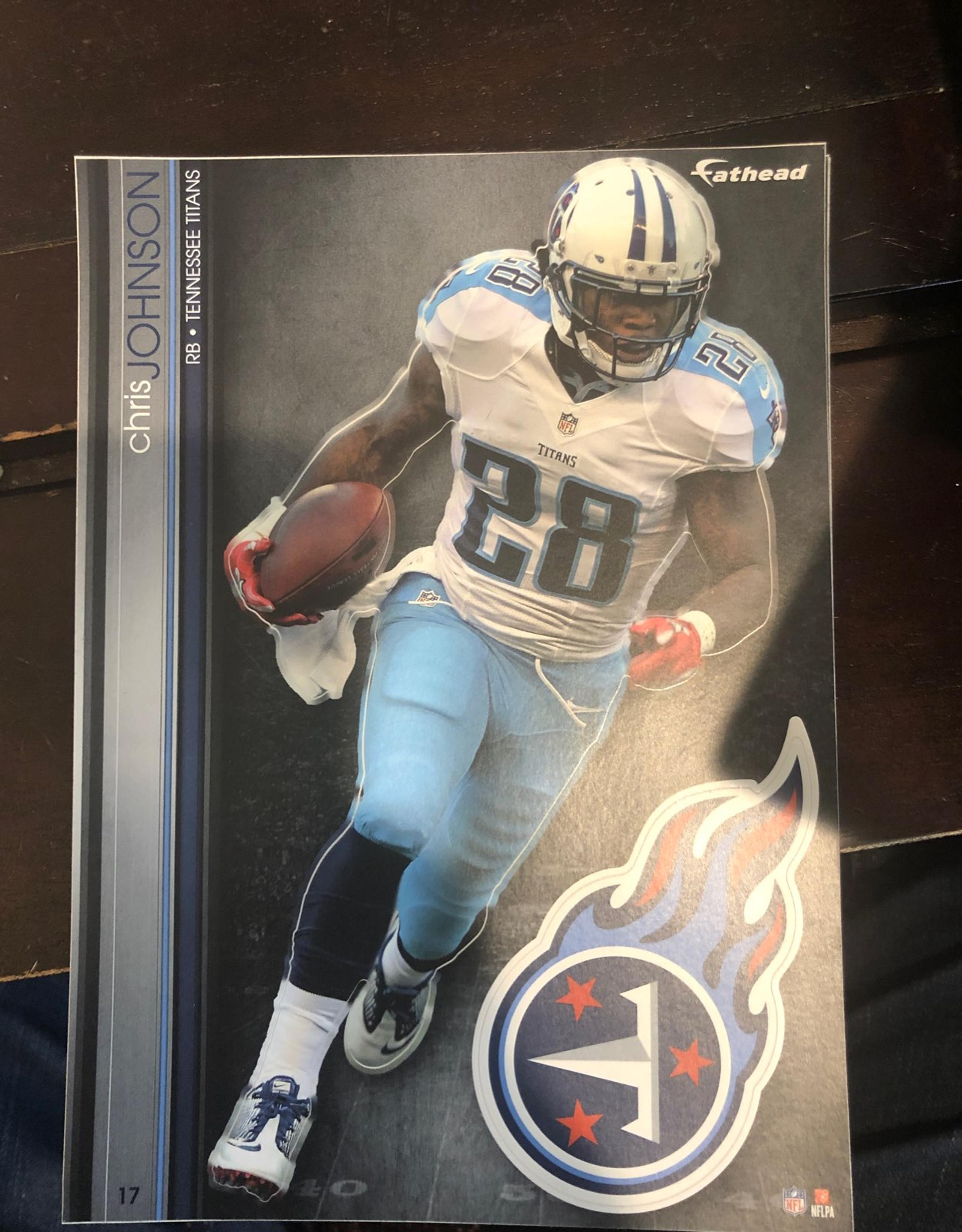 Chris johnson Fathead Tradeables